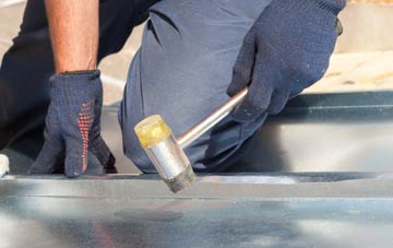 Falside metal flat roofing repairs